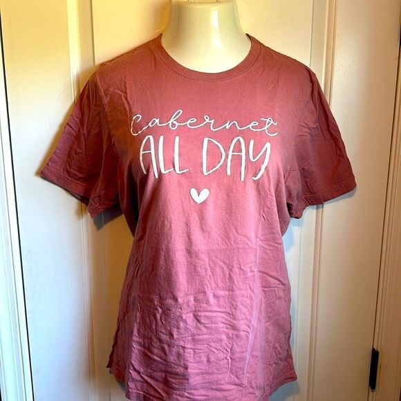 Cabernet All Day ❤️ tshirt - Picture 3 of 5